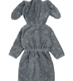Børn Müsli Badekåbe - Bunny - Stormy Blue