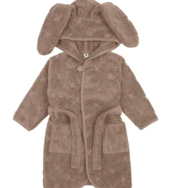 Børn Müsli Badekåbe - Bunny - Walnut