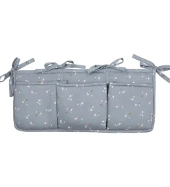 Sengelommer|Opbevaring*Müsli Sengelomme - 50x20 cm - Stars - Jasmin Blue/Balsam Cream/W