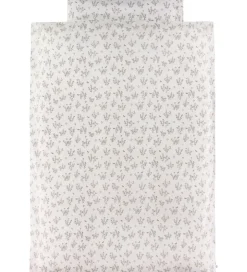 Sovetid|Sengetøj*Müsli Sengetøj - Junior - Floral - Balsam Cream/Walnut
