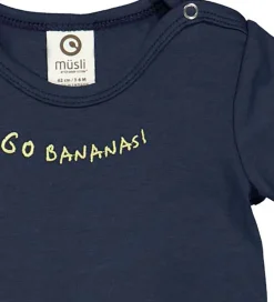 Børn Müsli Sommerdragt - Banana - Night Blue