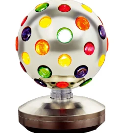 Lamper*Music Diskokugle - 20 cm - Silver