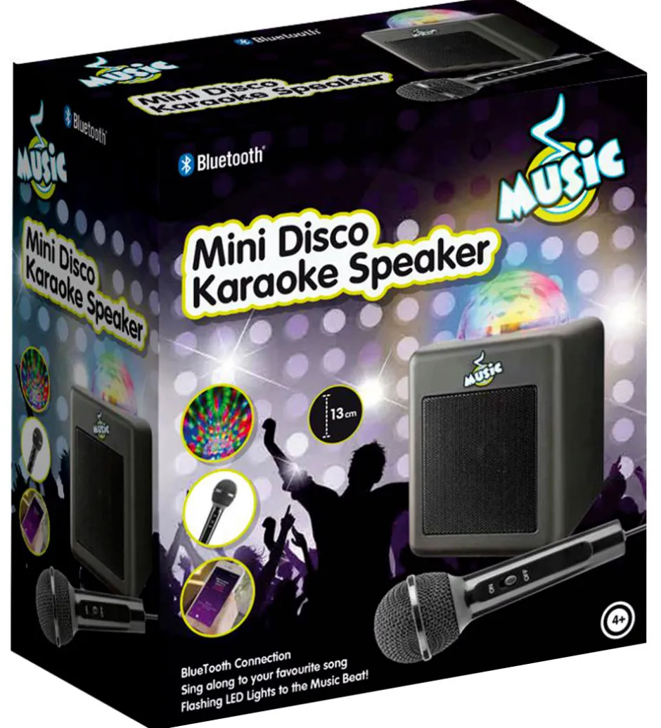 Musikinstrumenter*Music Karaokesæt - Disco Speaker m. Mikrofon