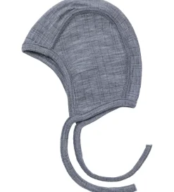 Børn Name It Babyhjelm - Uld - NbmWang - Folkstone Gray