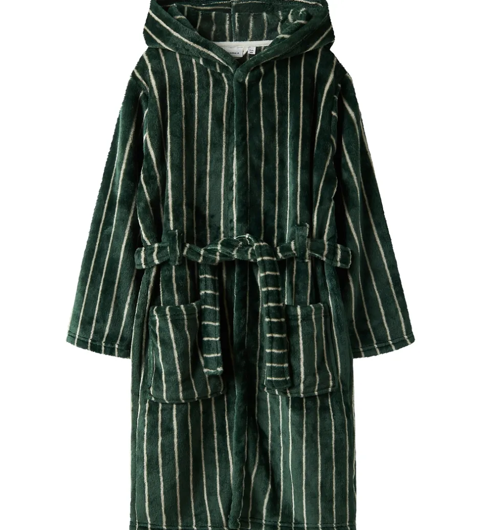 Badekåber*Name It Badekåbe - NmmRacer - Bistro Green
