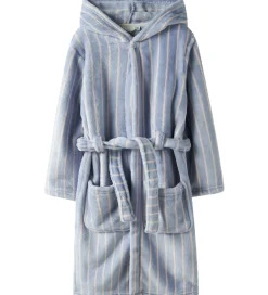 Børn Name It Badekåbe - Velour - NkfRose - Kentucky Blue