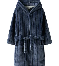 Børn Name It Badekåbe - Velour - NmmRacer - Flint Stone