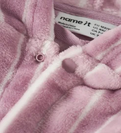 Børn Name It Badekåbe - Velour - NkfRose - Keepsake Lilac