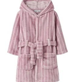 Badekåber*Name It Badekåbe - Velour - NmfRose - Keepsake Lilac