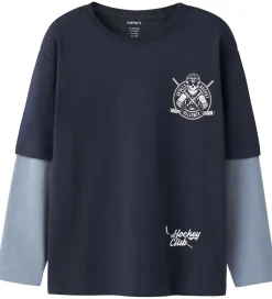 Bluser*Name It Bluse - NkmVarto - Navy Blazer/Skull