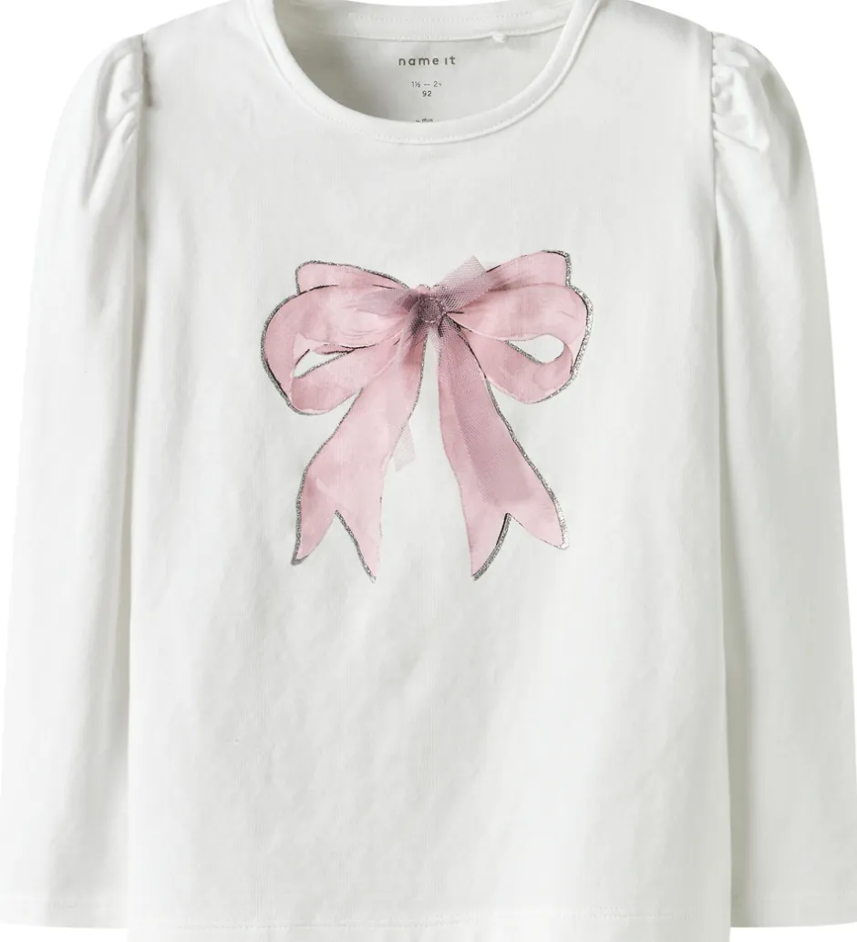 Bluser*Name It Bluse - NmfSkaty - Bright White