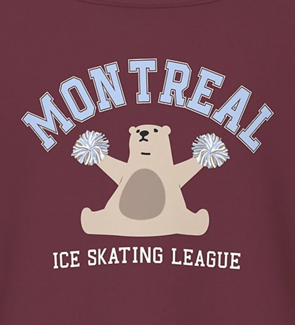 Bluser*Name It Bluse - NmfVix - Burgundy/Montreal