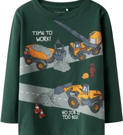 Bluser*Name It Bluse - NmmOfek - Bistro Green