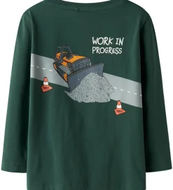 Bluser*Name It Bluse - NmmOfek - Bistro Green