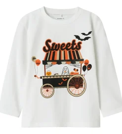 Name It Bluse - NmnOakley - Bright White m. Print