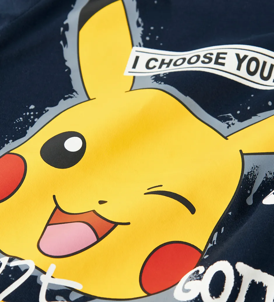 Børn Name It Bluse - Pokémon - NmmNor - Navy Blazer