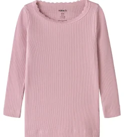 Børn Name It Bluse - Rib - Noos - NmfKab - Fragrant Lilac
