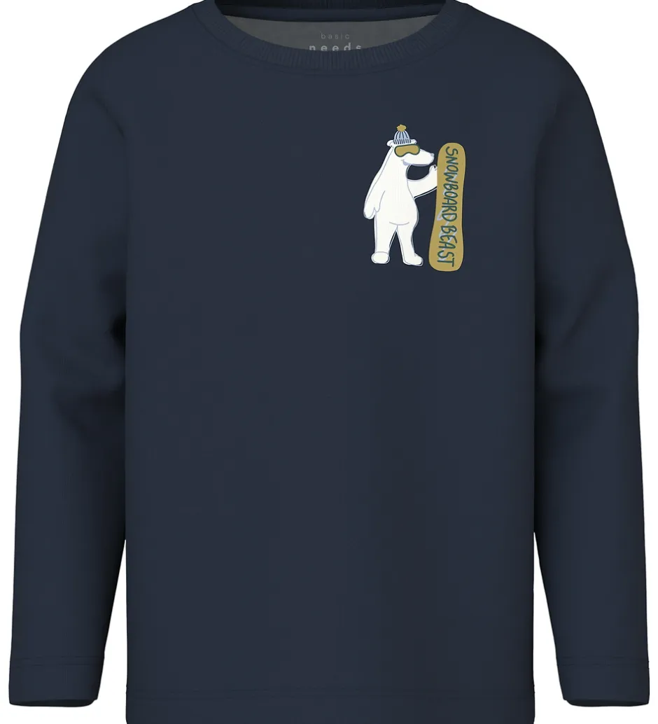 Bluser*Name It Bluser - 2-Pak - NmmVux - Bistro Green/Navy Blazer Snowb