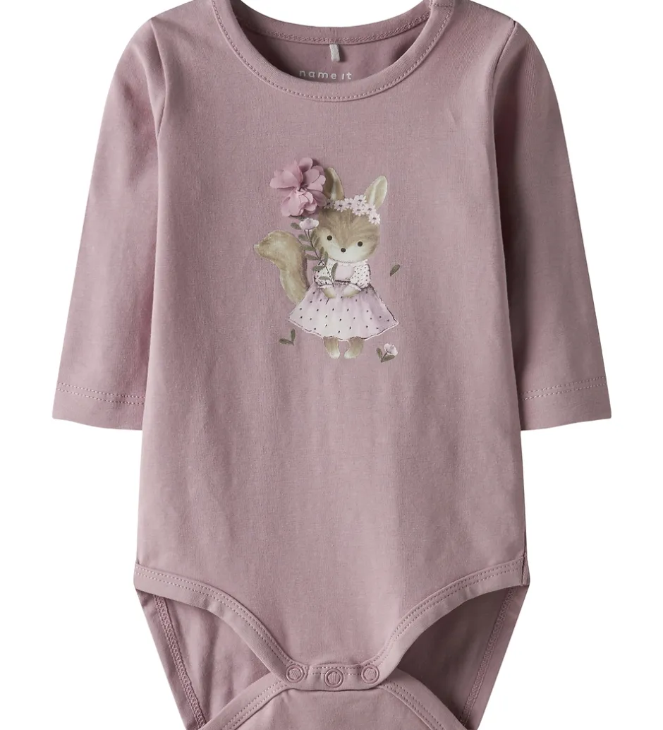 Bodyer*Name It Body l/æ - NbfSunshine - Keepsake Lilac