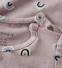 Bodyer*Name It Body l/æ - NbfVandora - Keepsake Lilac/Rainbow