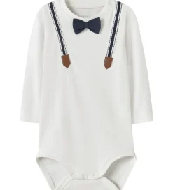Bodyer*Name It Body l/æ - NbmRufus - Bright White m. Print