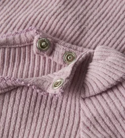 Juletøj|Bodyer*Name It Body l/æ - Rib - NbfRosally - Keepsake Lilac m. Glimmer