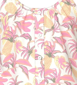 Sommerdragter*Name It Buksedragt - NkfVinaya - Cloud Dancer/Pineapple