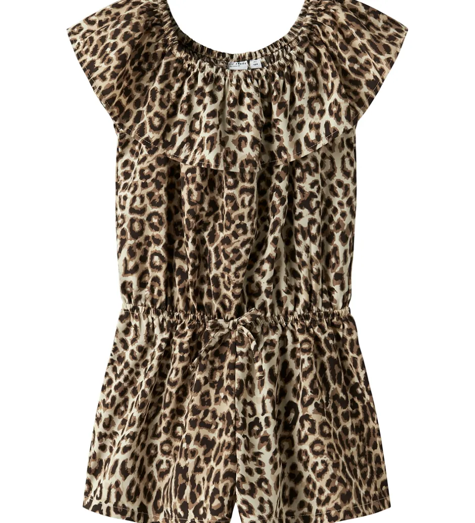 Buksedragter*Name It Buksedragt - NkfVinaya - Noos - Black/Leopard AOP