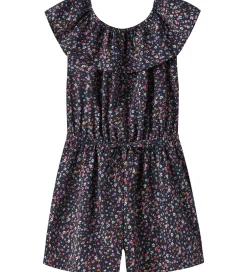 Buksedragter*Name It Buksedragt - NmfVinaya - Navy Blazer/Color Flower