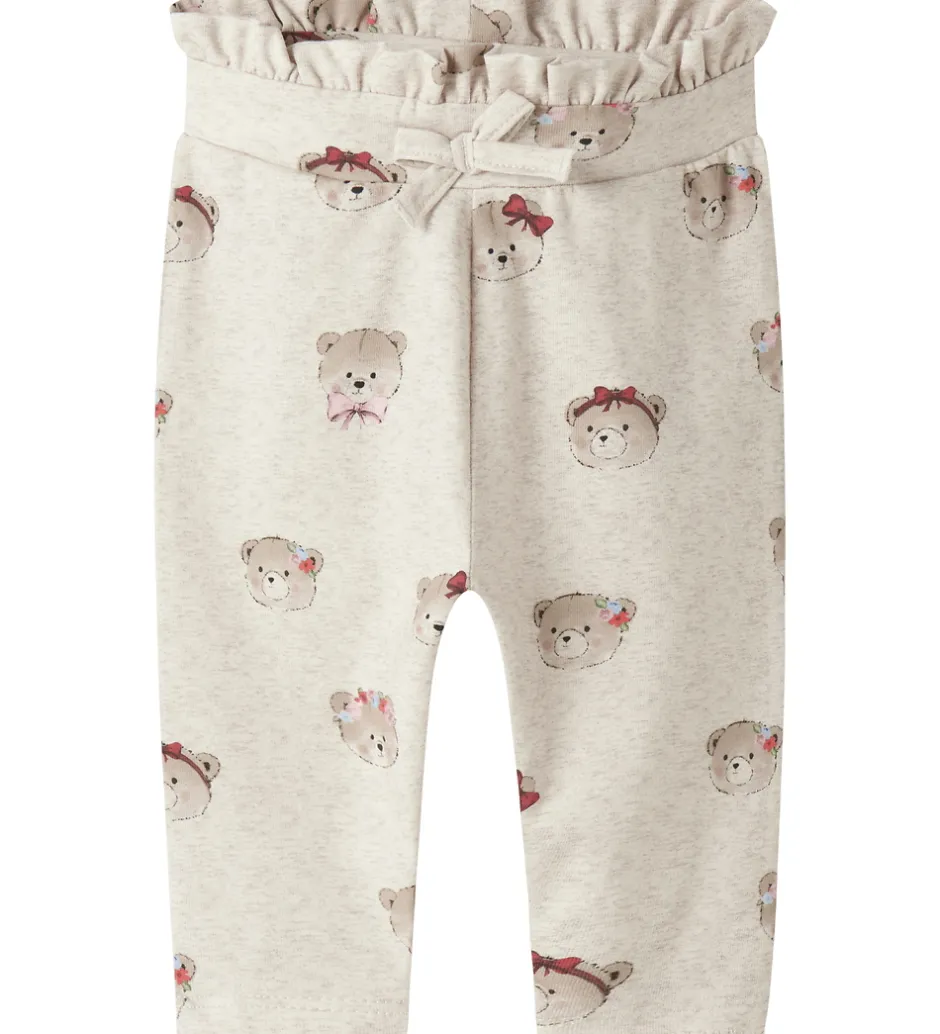 Bukser Og Jeans*Name It Bukser - NbfRice - Peyote Melange