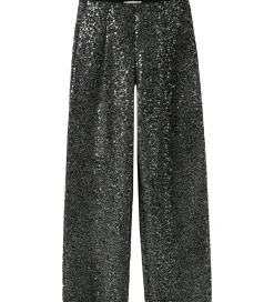 Bukser Og Jeans|Pigetøj*Name It Bukser - NkfSura - Sort m. Glimmer