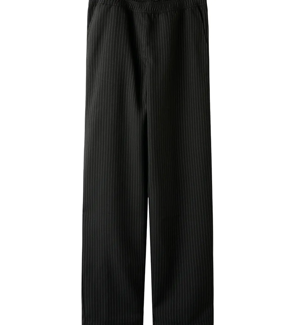 Bukser Og Jeans*LMTD Name It Bukser - NlfRasmine - Dark Grey Melange