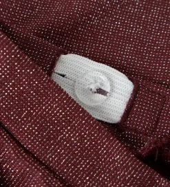 Bukser Og Jeans*Name It Bukser - NmfRoisin - Bootcut - Burgundy m. Glimmer