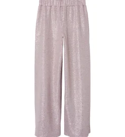 Bukser Og Jeans*Name It Bukser - Wide - NkfDitsa - Mauve Mist