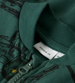 Børn Name It Cardigan - NmmStorm - Bistro Green
