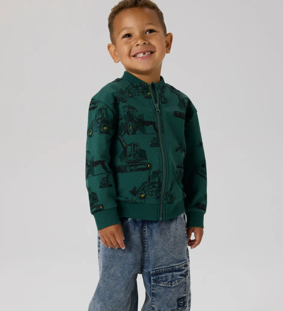 Børn Name It Cardigan - NmmStorm - Bistro Green