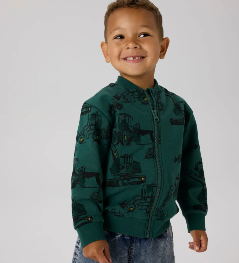 Børn Name It Cardigan - NmmStorm - Bistro Green