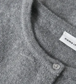 Børn Name It Cardigan - Noos - Strik - NkfSaluna - Gråmeleret