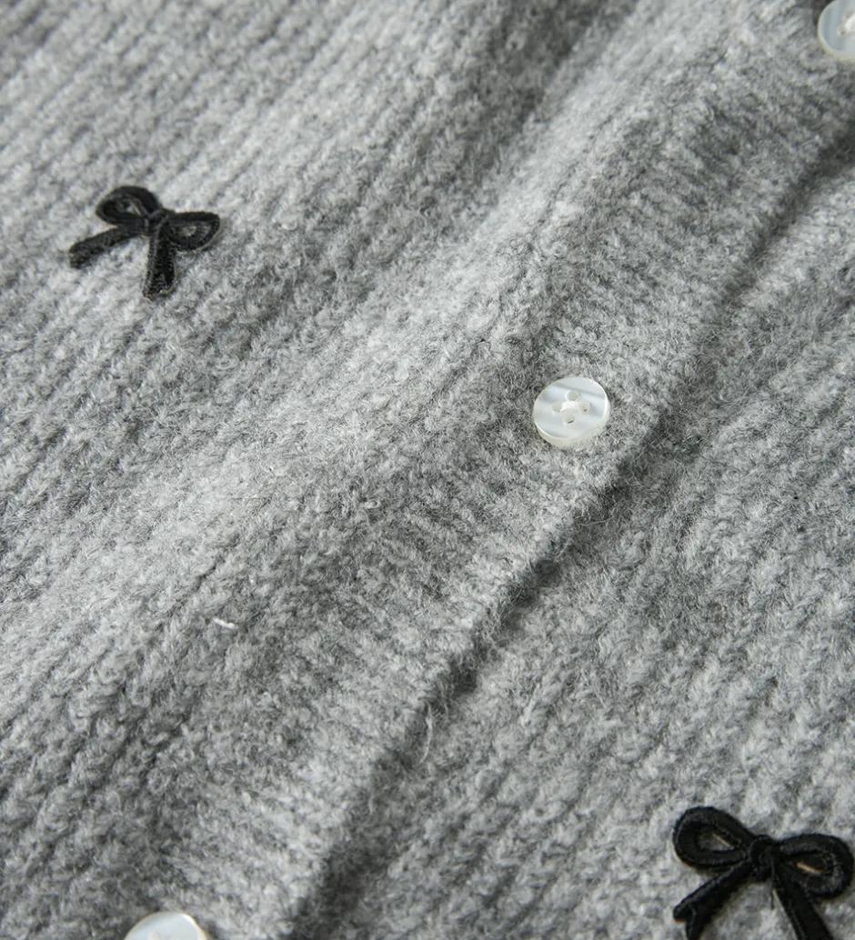Cardigans*Name It Cardigan - Strik - NkfRifey - Grey Melange