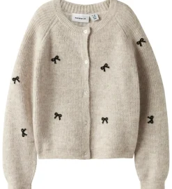 Cardigans*Name It Cardigan - Strik - NkfRifey - Cement