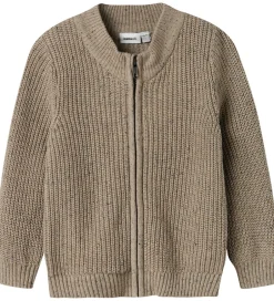 Børn Name It Cardigan - Strik - NmmNorman - Island Fossil