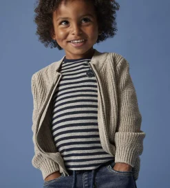Børn Name It Cardigan - Strik - NmmNorman - Island Fossil