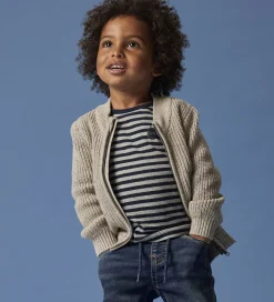 Børn Name It Cardigan - Strik - NmmNorman - Island Fossil