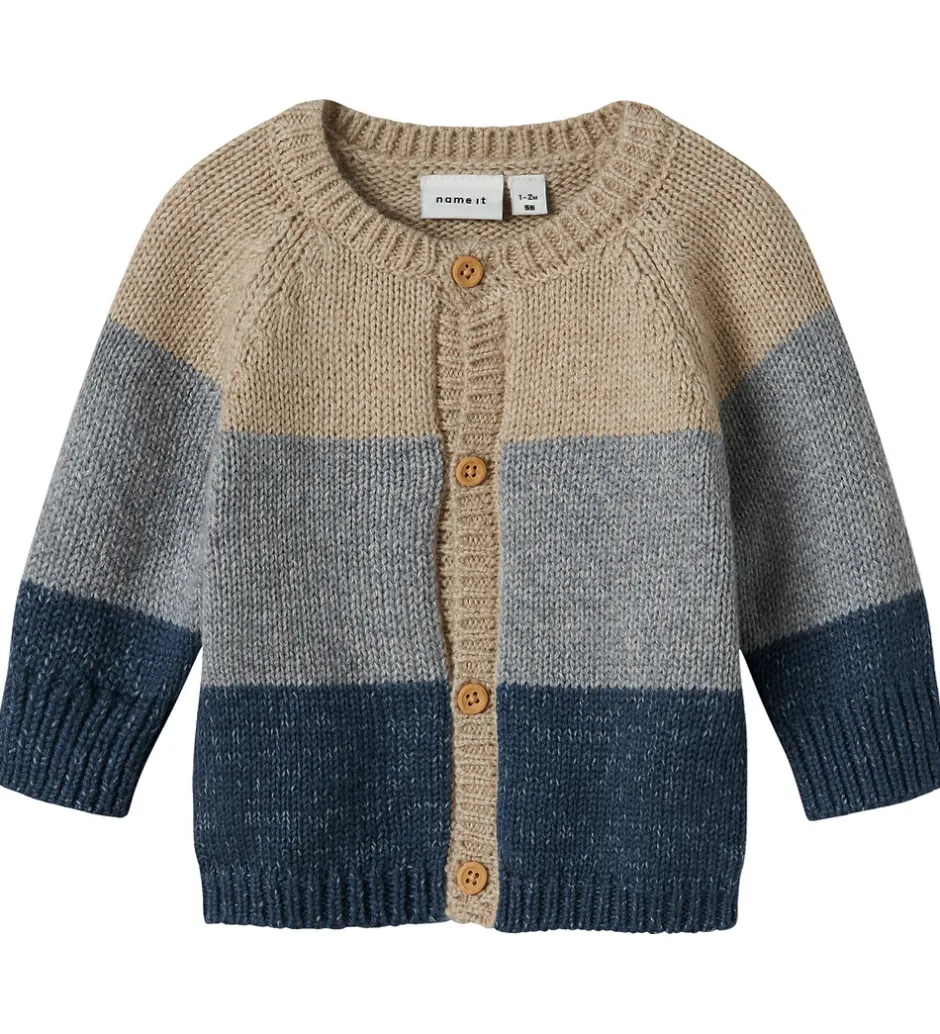 Børn Name It Cardigan - Strik - NbmNoller - Insignia Blue
