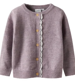 Cardigans*Name It Cardigan - Strik - NmfRikimmi - Keepsake Lilac
