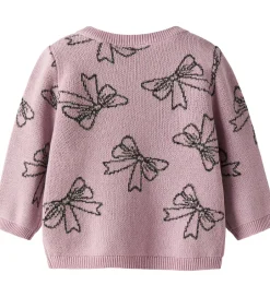 Juletøj|Cardigans*Name It Cardigan - Strik - NbfRebowie - Keepsake Lilac