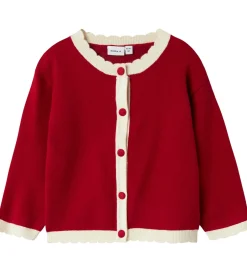 Cardigans*Name It Cardigan - Strik - NmfRalbo - Jester Red