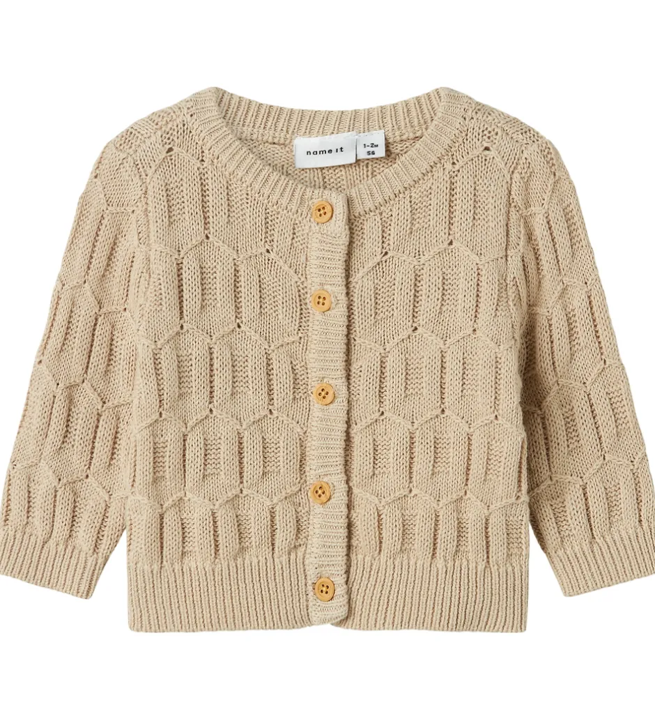Børn Name It Cardigan - Strik - NbnLomma - Peyote
