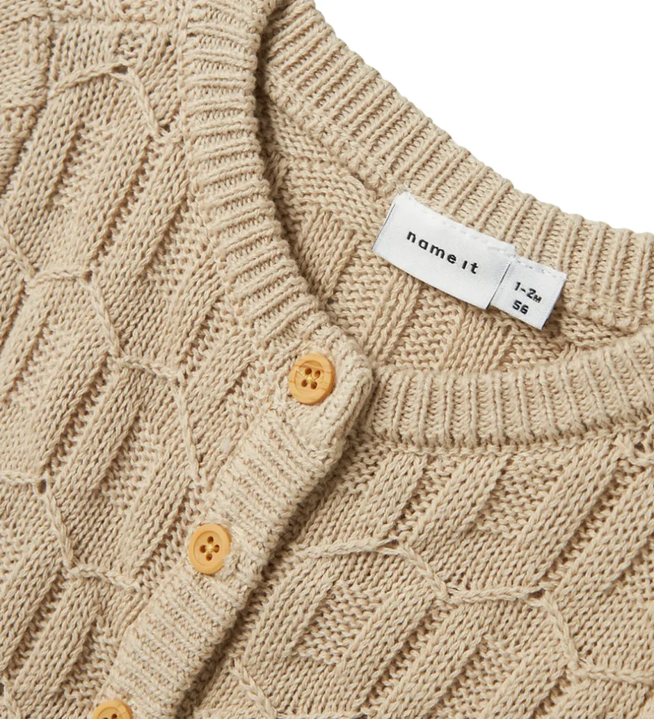 Børn Name It Cardigan - Strik - NbnLomma - Peyote