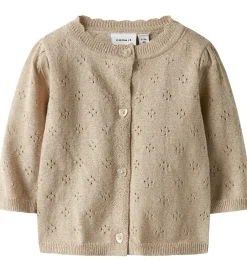 Cardigans*Name It Cardigan - Strik - NbfRolia - Cement